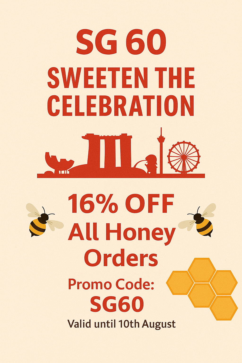 Celebrate SG60 with the Best Gift: Pure, Trusted Honey